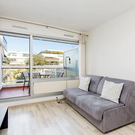 아파트 Coco - Beau 2 P Climatise Wifi Terrasse Piscine 앙티브