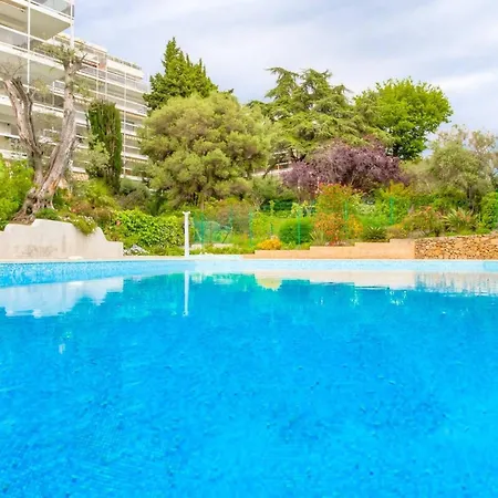 Coco - Beau 2 P Climatise Wifi Terrasse Piscine 아파트 *