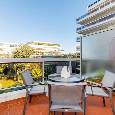 Coco - Beau 2 P Climatise Wifi Terrasse Piscine 앙티브
