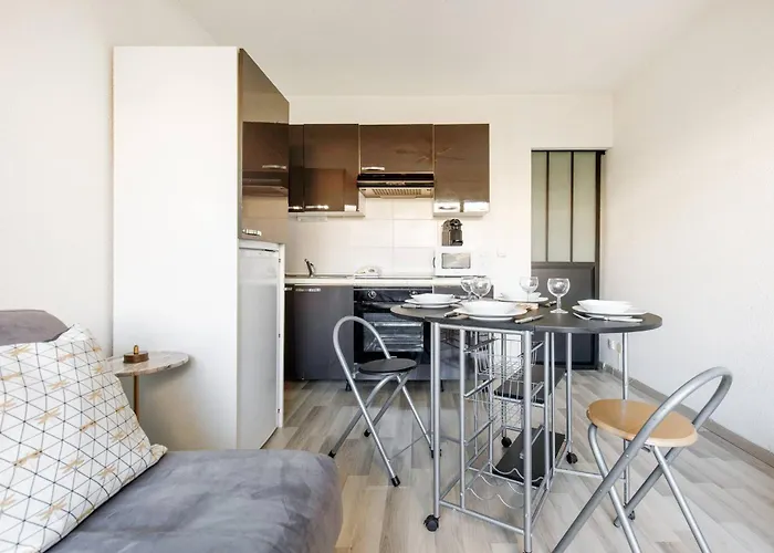 Coco - Beau 2 P Climatise Wifi Terrasse Piscine Apartment