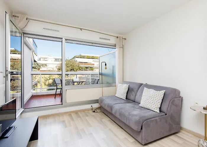 Apartment Coco - Beau 2 P Climatise Wifi Terrasse Piscine Antibes